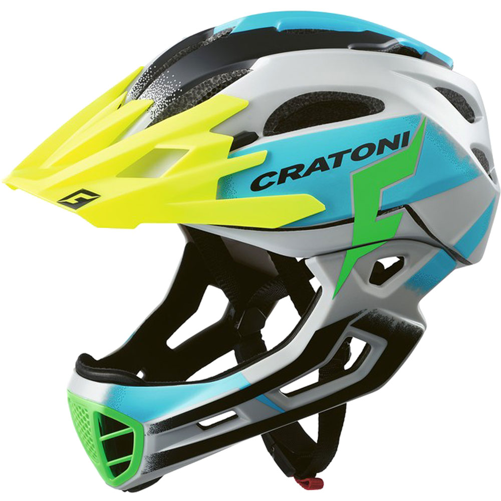 Cratoni Fahrradhelm CManiac Pro MTB Gr. M/L 5458cm grau